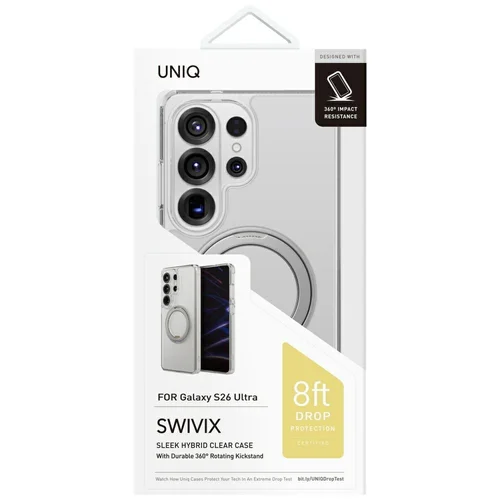 Uniq Swivix dėklas Samsung Galaxy S26 Ultra, skaidrus image 3