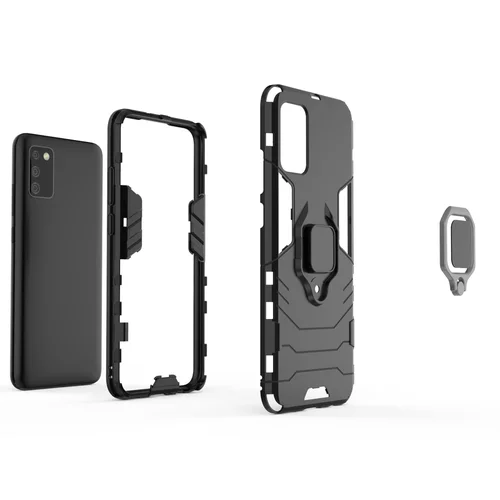 Ring Armor dėklas Samsung Galaxy A03s, juodas image 2