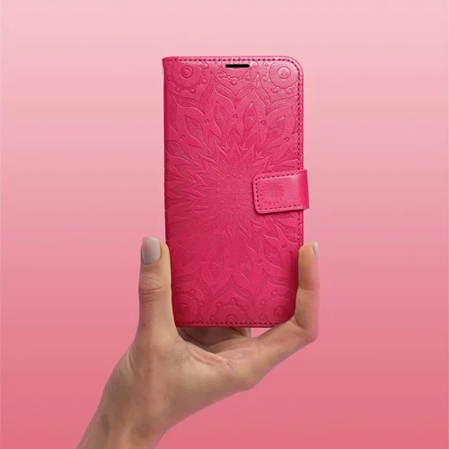 MEZZO Samsung A36 5G knygų dėklas, magenta image 2