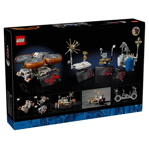LEGO Technic 42182 NASA Apollo Mėnulio roveris LRV image 2