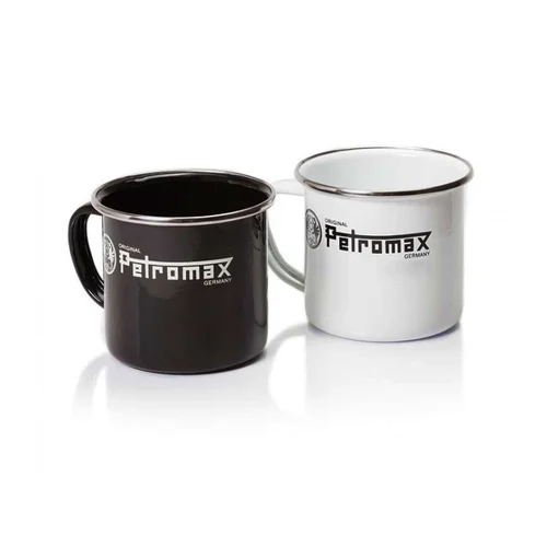 Petromax Emaliuoto plieno puodukas Juodas image 1