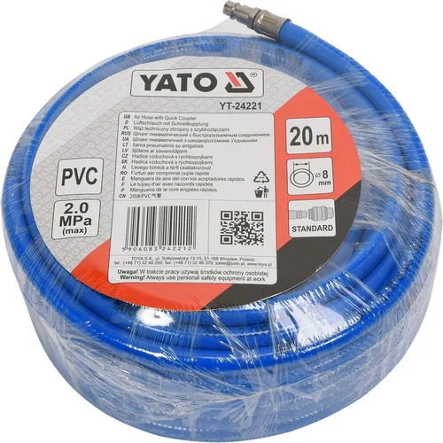 YATO YT-24221 pneumatinė žarna 8 mm × 20 m image 2