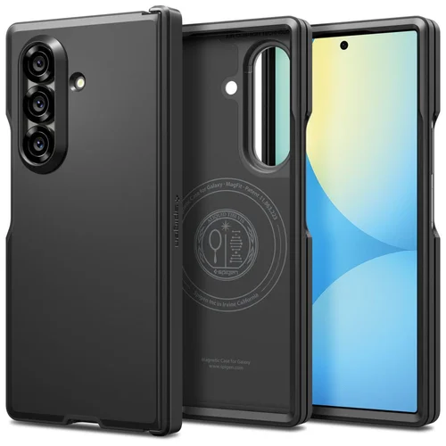 Spigen Tough Armor Pro Mag MagSafe dėklas Samsung Galaxy Z Fold7, juodas image 1