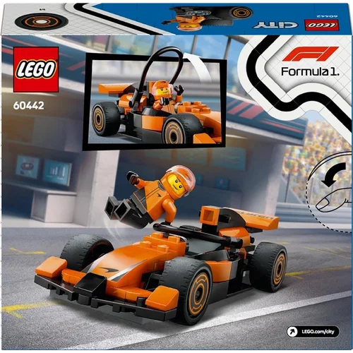 LEGO City F1 Driver with McLaren Race Car 60442, 86 vnt. image 2