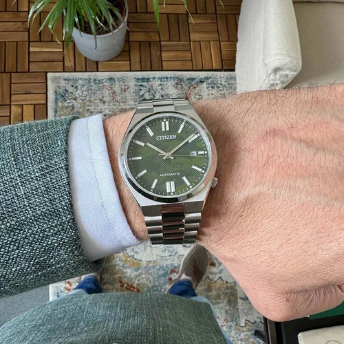 Citizen Tsuyosa NJ0159-86X automatinis laikrodis, žalias image 3
