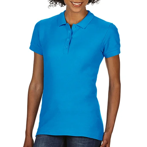 Gildan 64800L moteriški polo marškinėliai trumpomis rankovėmis XL Sapphire image 2
