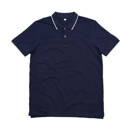 Mantis M191 vyriški polo marškinėliai trumpomis rankovėmis 2XL Navy/White image 3