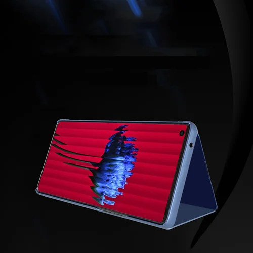Aiškiai Matoma Danga Nothing Phone 1 atverčiamas dėklas, juodas image 2