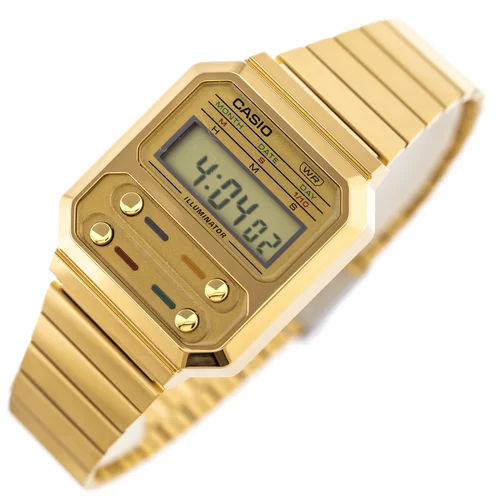 Casio A100WEG-9AEF auksinis laikrodis image 2