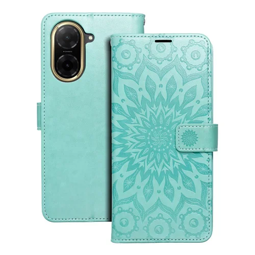 MEZZO knygų dėklas Xiaomi Redmi A5, mandala žalias image 1