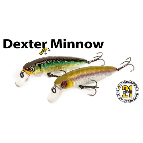 Pontoon21 Dexter Minnow 93S-SR 93 mm A62 Crash Fresh Chartreuse Silver image 2