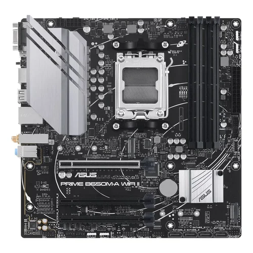 ASUS PRIME B650M-A WIFI II AM5 micro ATX pagrindinė plokštė image 2