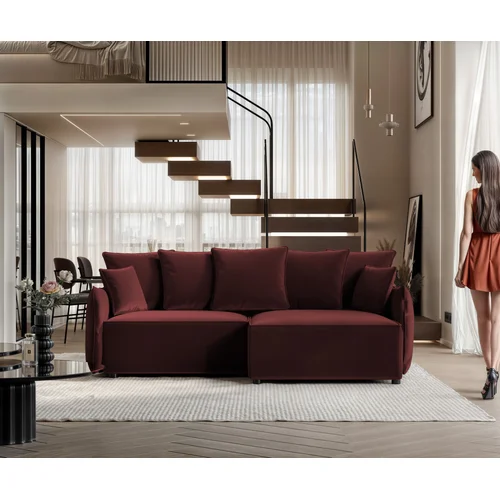 LEON kampinė sofa-lova, dešinė, Tiffany 32 image 2