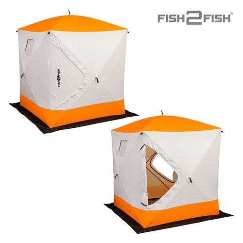 Fish2Fish Cube II Žieminė palapinė 200x200x225 image 2