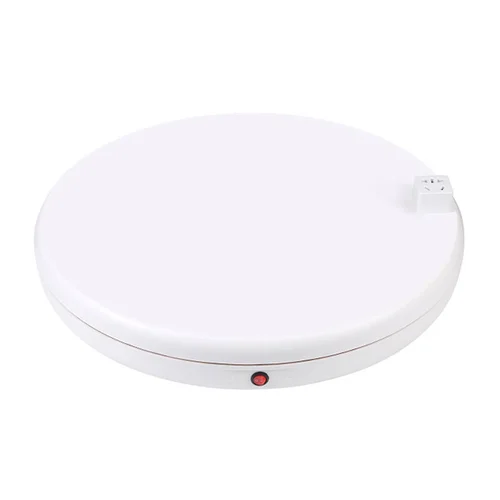 Puluz PU3148EU 45 cm baltas sukimosi stalas image 2
