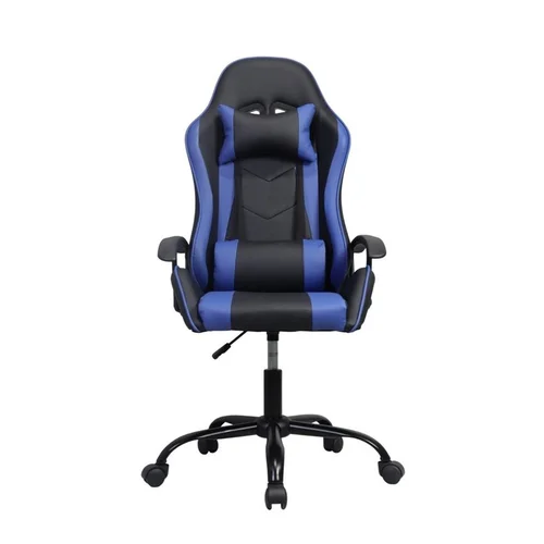 Happygame 6911 kėdė, 59 x 47 x 116-126 cm, mėlyna/juoda image 3