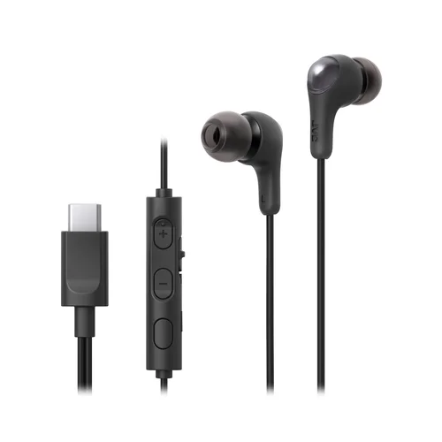 JVC HA-FR9UCBU USB Type-C juodos ausinės image 1