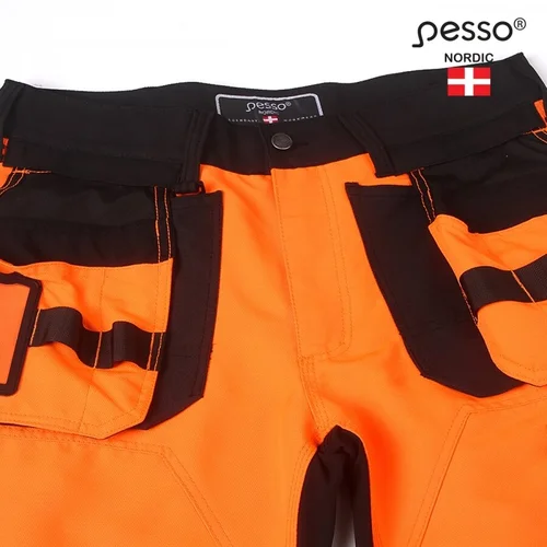Pesso KD135 Uranus Darbo kelnės, Oranžinė, 58 image 3