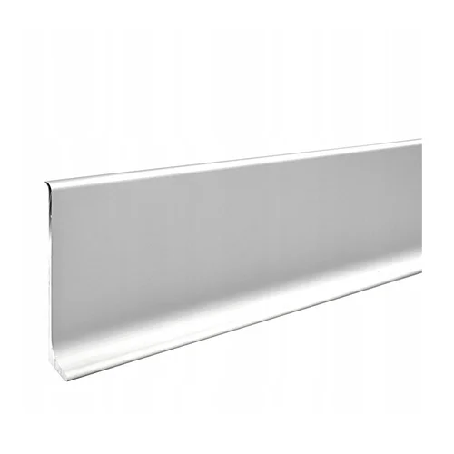 Aliuminio grindjuostė A-ALU70-01, 250 x 7 x 1,2 cm, sidabrinė image 1
