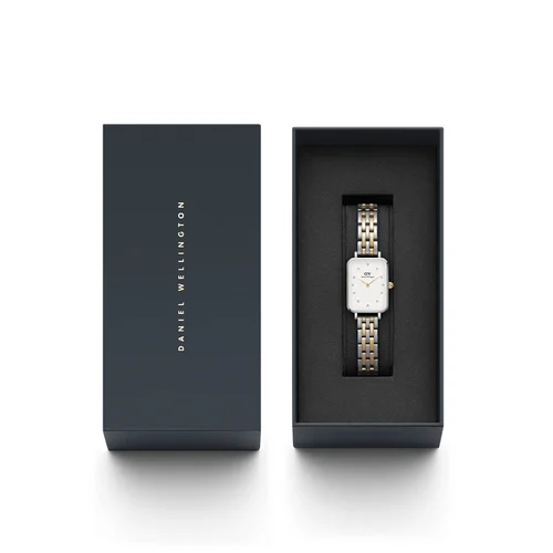 Daniel Wellington Quadro Lumine DW00100625 20 mm dviejų spalvų laikrodis image 3