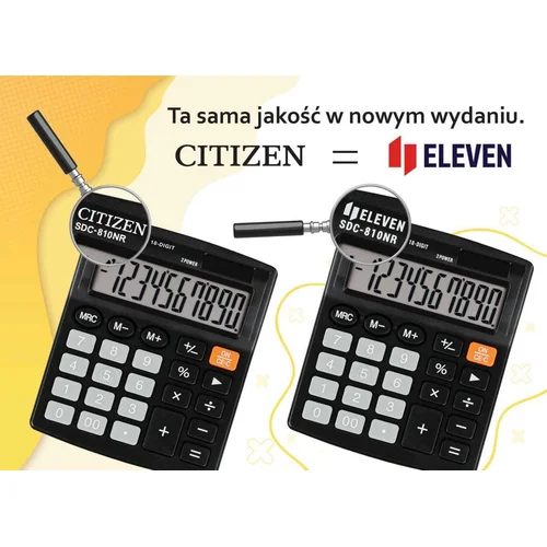 Eleven SDC-022SR 10 skaitmenų skaičiuotuvas image 3