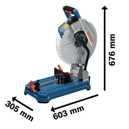Bosch GCD 18V-355 Professional 355 mm disko diametras image 2