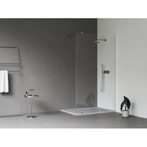 Walk-In Wall Set 140 Chromas Stiklas Skaidrus image 2