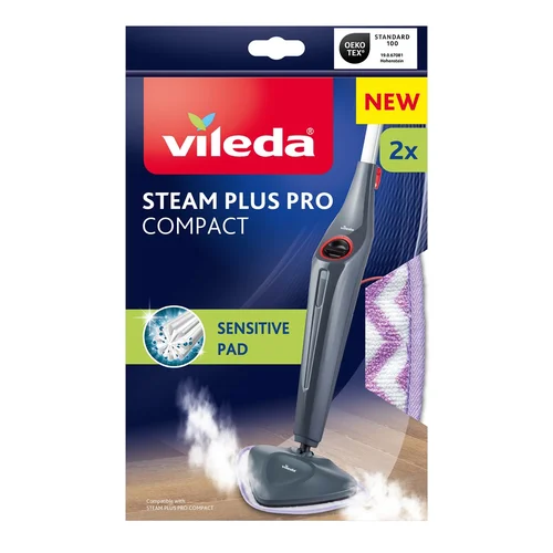 Vileda Steam Plus Sensitive garų mopo įdėklai, 2 vnt. image 1