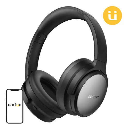 Earfun Tune Pro belaidės ausinės, juodos image 1