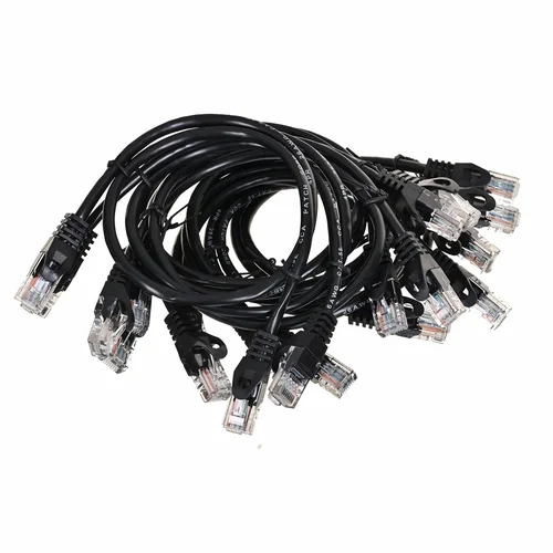 Lanberg PCU5-20CC-0050-BK Cat5e 0,5 m tinklo kabelis image 2