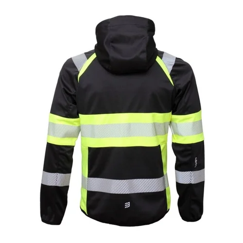 BoSafety JK-TOPEK-C1-0204 Softshell švarkas 3XL Hi-Vis Orange/Black image 3