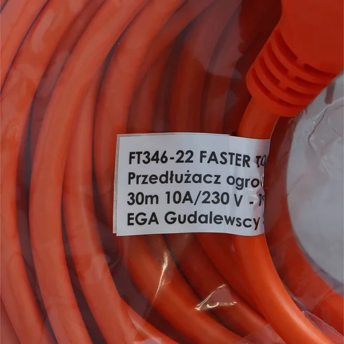 Prailgintojas elektros 2x1,0mm² sodui Faster Tools | 40m image 3