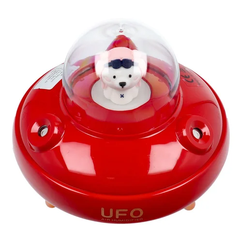 UFO aromaterapinis drėkintuvas 400 ml, raudonas image 3