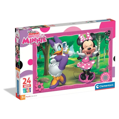 Clementoni Disney Junior Minnie 24 dalių dėlionė, 62 × 42 cm image 1