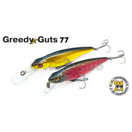 Pontoon21 GreedyGuts 77SP-SR 437 CB Gold Perch vobleris image 2