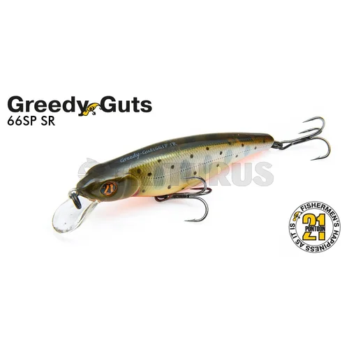 Pontoon21 GreedyGuts 66F-SR 66 mm vobleris image 1