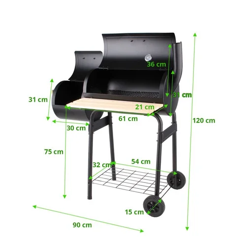 LUND 99513 lauko kepsninė 60 cm su rūkykla image 2
