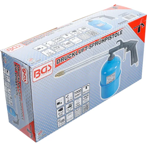BGS technic 3204 pneumatinis praplovimo pistoletas 1000 ml image 3