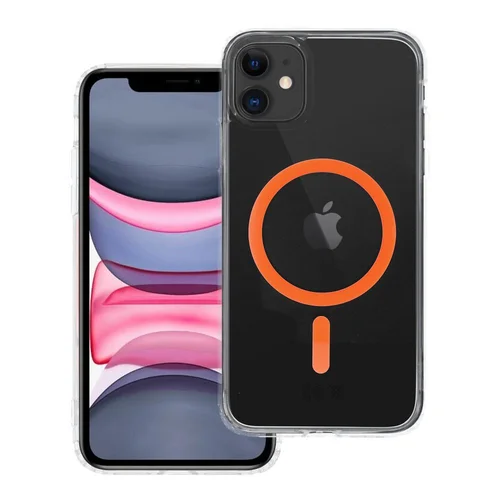 iPhone 11 MagSafe dėklas, oranžinis image 1