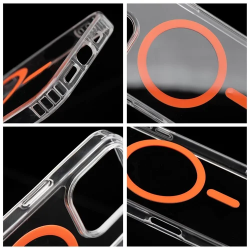 iPhone 11 MagSafe dėklas, oranžinis image 2