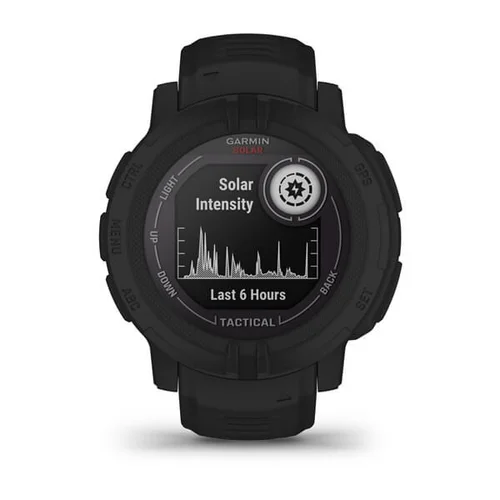 Garmin Instinct 2 Solar Taktinis leidimas 45 mm juodas image 2
