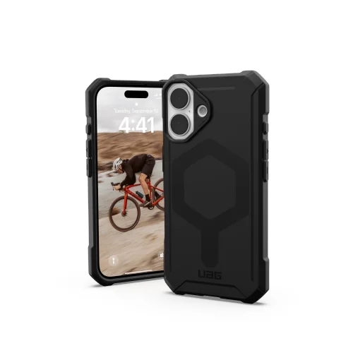 UAG Essential Armor MagSafe iPhone 16 dėklas, juodas image 3