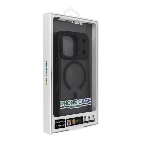 X-ONE Dropguard Magnetic Case Air dėklas iPhone 17 Pro, juodas image 1