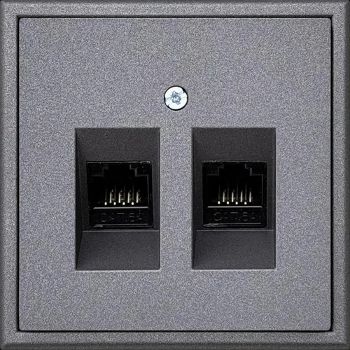 Kompiuterio lizdas LIREGUS MODERN, 2 vietų, Matinė juoda image 2