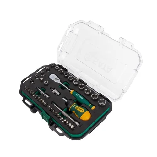 SATA 120XP 1/4" galvučių rinkinys 49 vnt image 2