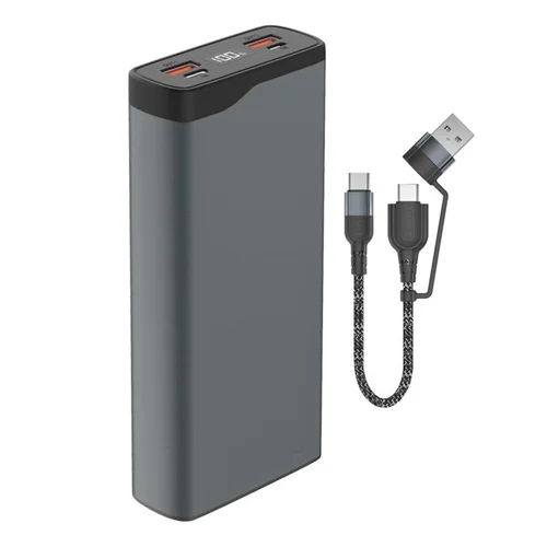 4smarts Nešiojamas įkroviklis 20000 mAh 22.5W Juoda image 1