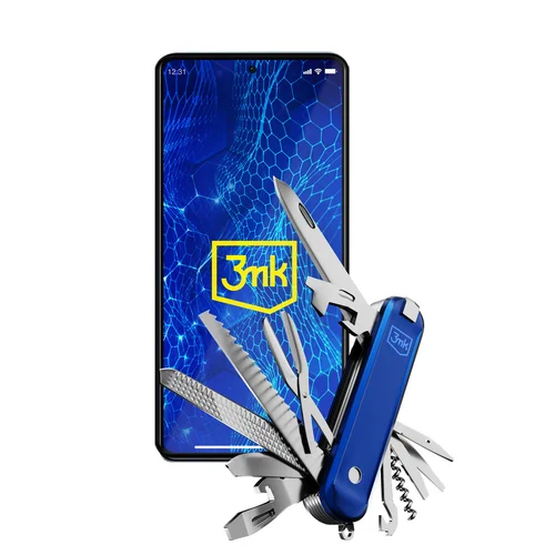 3mk HardGlass Max Lite Redmi Note 12 5G juodas image 3