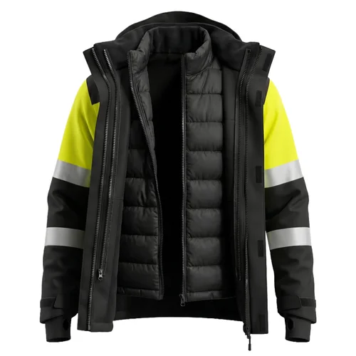 BoSafety LIMA PLUS 3in1 Hi-vis Class 1 striukė 3XL image 3