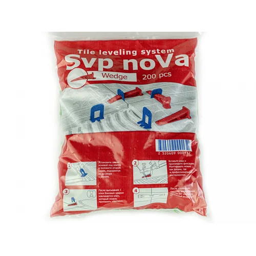 SVP T-NOVA Plytelių pritraukėjo pleištas 200 Vnt image 3