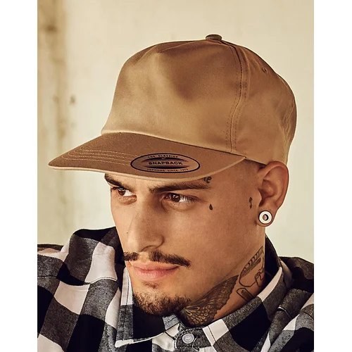Flexfit 6502 kepuraitė su snapeliu - Vieno dydžio, Khaki image 2